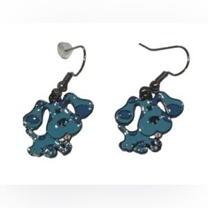 Blues clues Dog Earrings